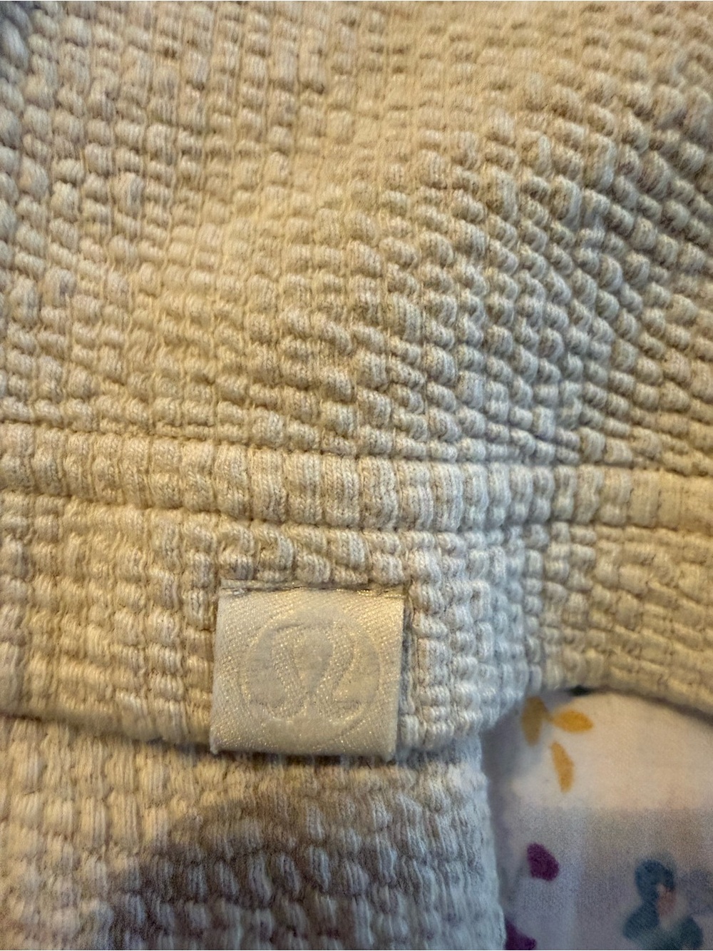lululemon athletica Cream Funnelneck Cropped Sweater - Picture 4 of 4